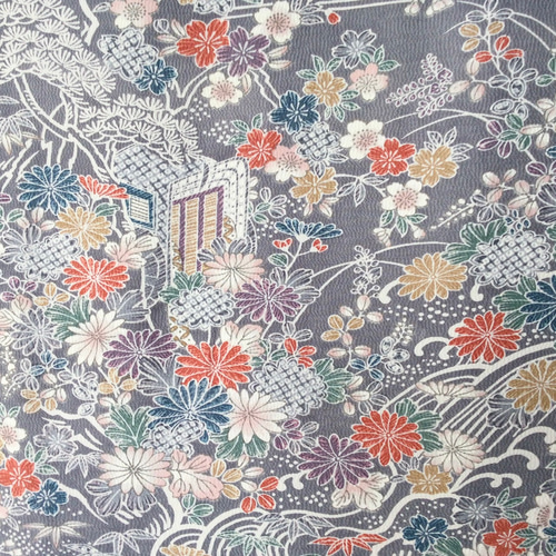 小紋(御所解文様)専用 御所解模様一方附小紋着物 銀座きしや扱(G52'240sy) 着物紹介
