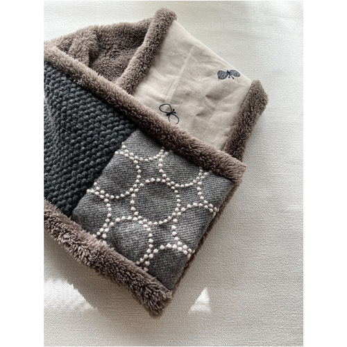 マフラータイプ】tambourine・chouchoのネックウォーマー ミナ