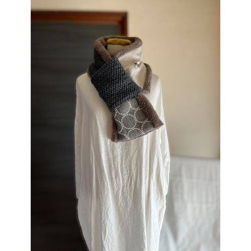 マフラータイプ】tambourine・chouchoのネックウォーマー ミナ