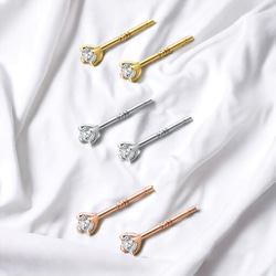 ピアス 小さめ 小ぶり 1粒 一粒 6枚目の画像