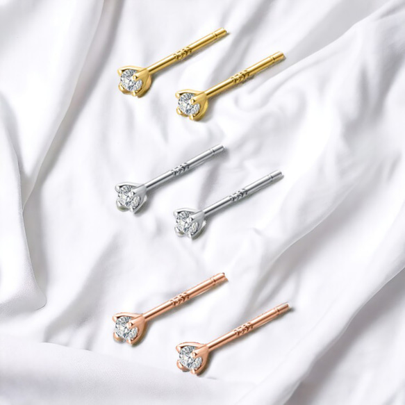 ピアス 小さめ 小ぶり 1粒 一粒 6枚目の画像