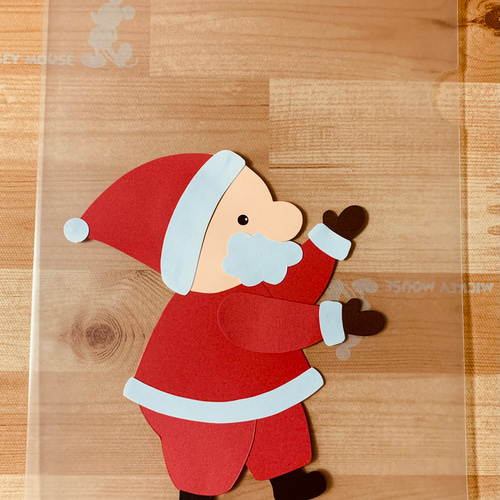 壁面飾り【もうすぐクリスマス】クリスマス サンタクロース 天使