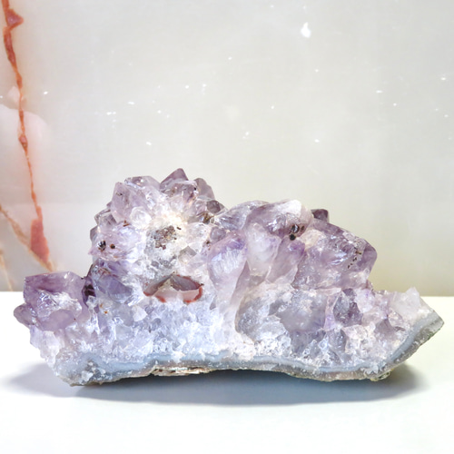 瑪瑙 アメジスト共生 お皿 超美品！ 712 瑪瑙 アメジスト共生 お皿 超美品！ 712 瑪瑙 アメジスト共生 お