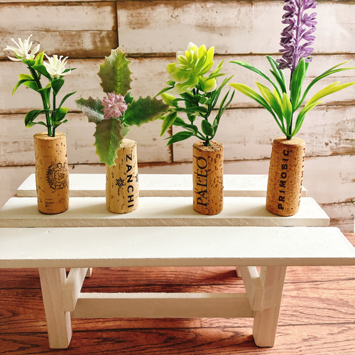 コルクインテリア☆ナチュラルティスト 一輪挿し・花瓶・花器