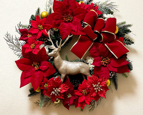 クリスマスリース☆トナカイ e889dbf8916b2f0225d856621b285f