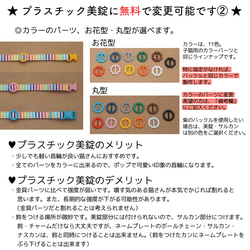 【猫用・３サイズから選べる】レースストライプの首輪（ピンク） 9枚目の画像