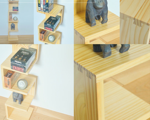 飾り棚　コーナー家具　和風　オーダーメイド　一点物 飾り棚 コーナー家具 和風 オーダーメイド 一点物 雛人形 木製 おしゃれ