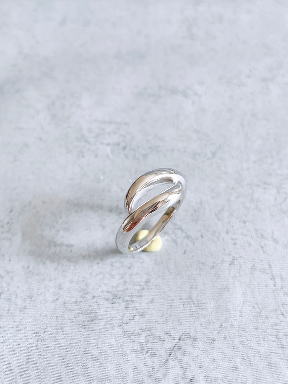 ribero/gently envelop ring  (gold有)受注制作品 11枚目の画像