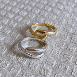 ribero/gently envelop ring  (gold有)受注制作品 16枚目の画像
