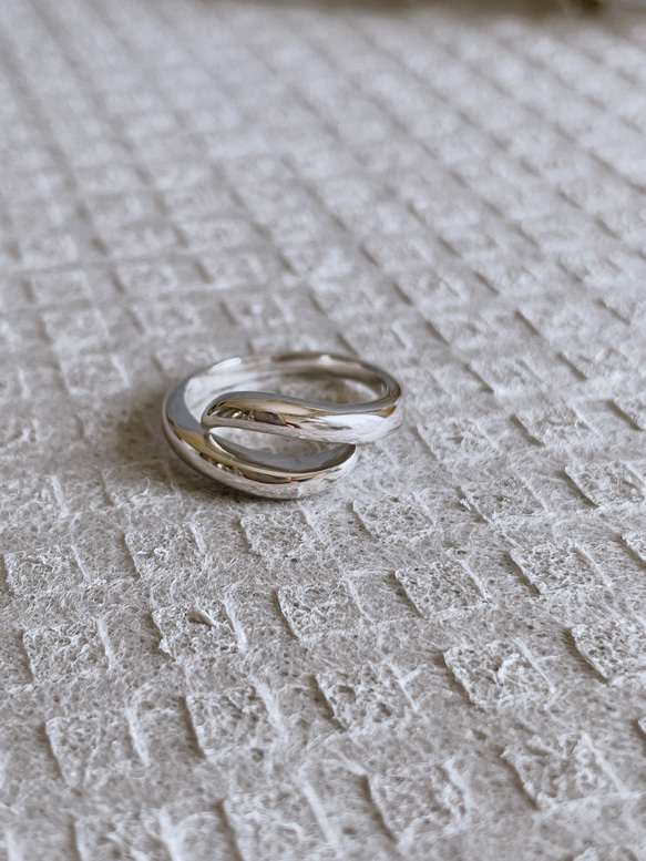 ribero/gently envelop ring  (gold有)受注制作品 10枚目の画像