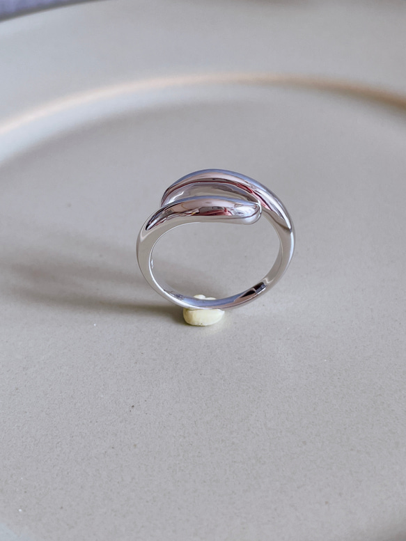 ribero/gently envelop ring  (gold有)受注制作品 5枚目の画像