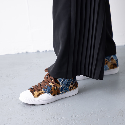 Arkadas / Size 23.5cm 靴職人のリメイクスニーカー ミックス