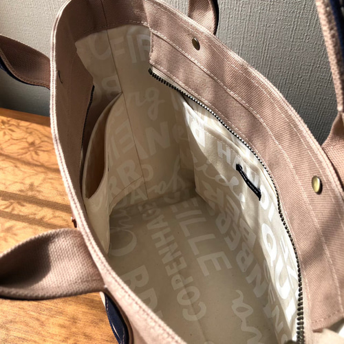 8号帆布トートバッグ オーダーsample【MT-2】 トートバッグ ちゃこっと