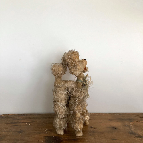 アンティークドックぬいぐるみ