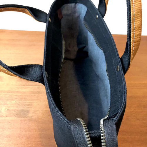 8号帆布トートバッグ オーダーsample【横長-1】 トートバッグ 8号帆布トートバッグ オーダーsample【横長-1】 トートバッグ