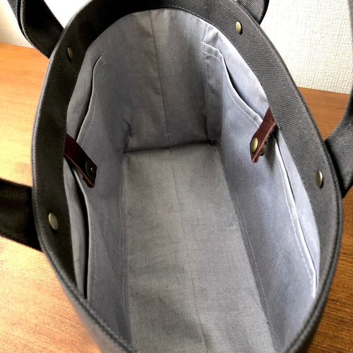 8号帆布トートバッグ オーダーsample【横長-2】 トートバッグ 8号帆布トートバッグ オーダーsample【横長-2】 トートバッグ
