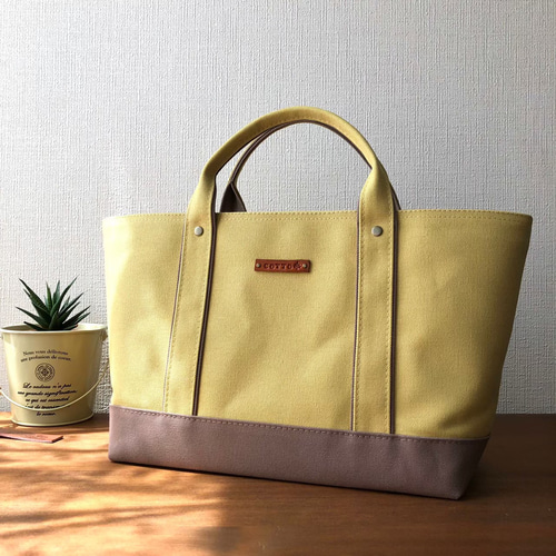 8号帆布トートバッグ オーダーsample【横長-2】 トートバッグ 8号帆布トートバッグ オーダーsample【横長-2】 トートバッグ