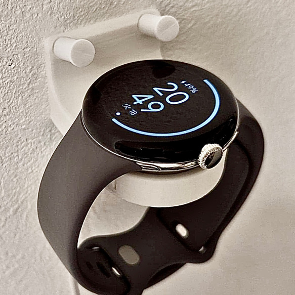 Pixel Watch 壁掛け充電スタンド スマホスタンド・スマホスピーカー 