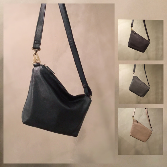 三角金具の変形サコッシュミニショルダーバッグ サコッシュ -LESS