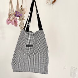 TEMBEA ギンガムチェックエコバッグ TEMBEA:ギンガムチェックペーパートート｜シップスの通販｜&mall