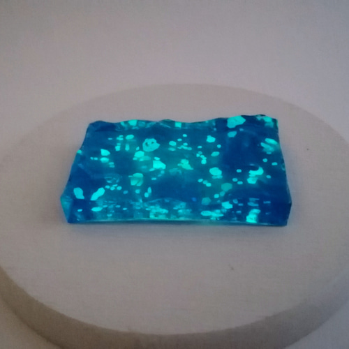 蓄光‪☆暗闇で光る海のコロンとかけら‪(ブルー)☆ / レジン / 海‬‬