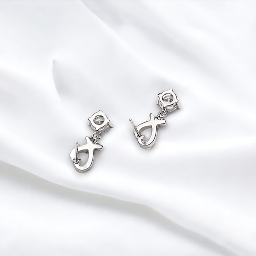 ピアス レディース 金属アレルギー対応 シルバー925 ハート