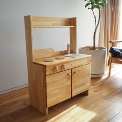 おままごとキッチン ハンドメイド＊木製＊ナチュラル おもちゃ