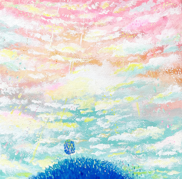 天国みたい「絵画」A4サイズ原画