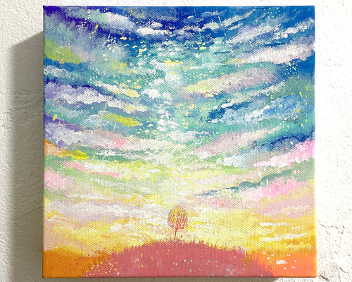 天国みたい「絵画」A4サイズ原画 天国みたい「絵画」A4サイズ原画 天国みたい「絵画」A4サイズ原画