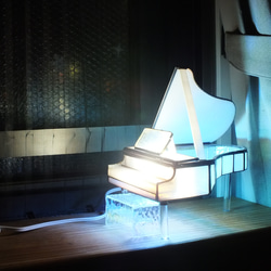 ピンクの馬車ver．2（カボチャの馬車） LEDランプ スタンド