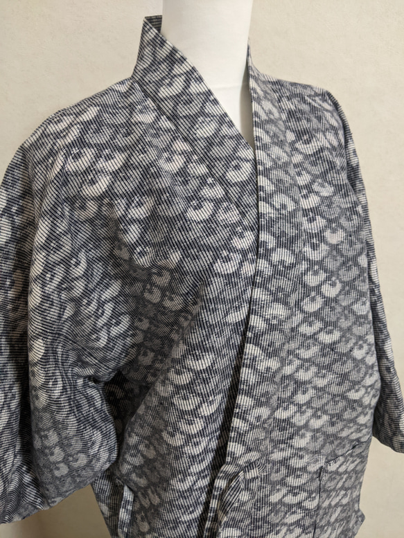 久留米絣、雪ん子柄、米粒 最高級手織り商品、専門です 付か 