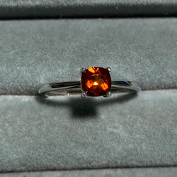 11月誕生石　マディラシトリン　黄水晶　ロジウムコーティングシルバー925 フリーサイズリング　調整可能　指輪　宝石質 10枚目の画像