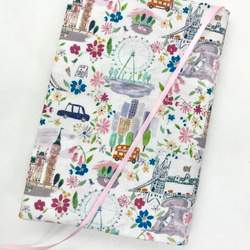 リバティ シンクオブミー 新色 シエル ブックカバー 送料無料 ブック