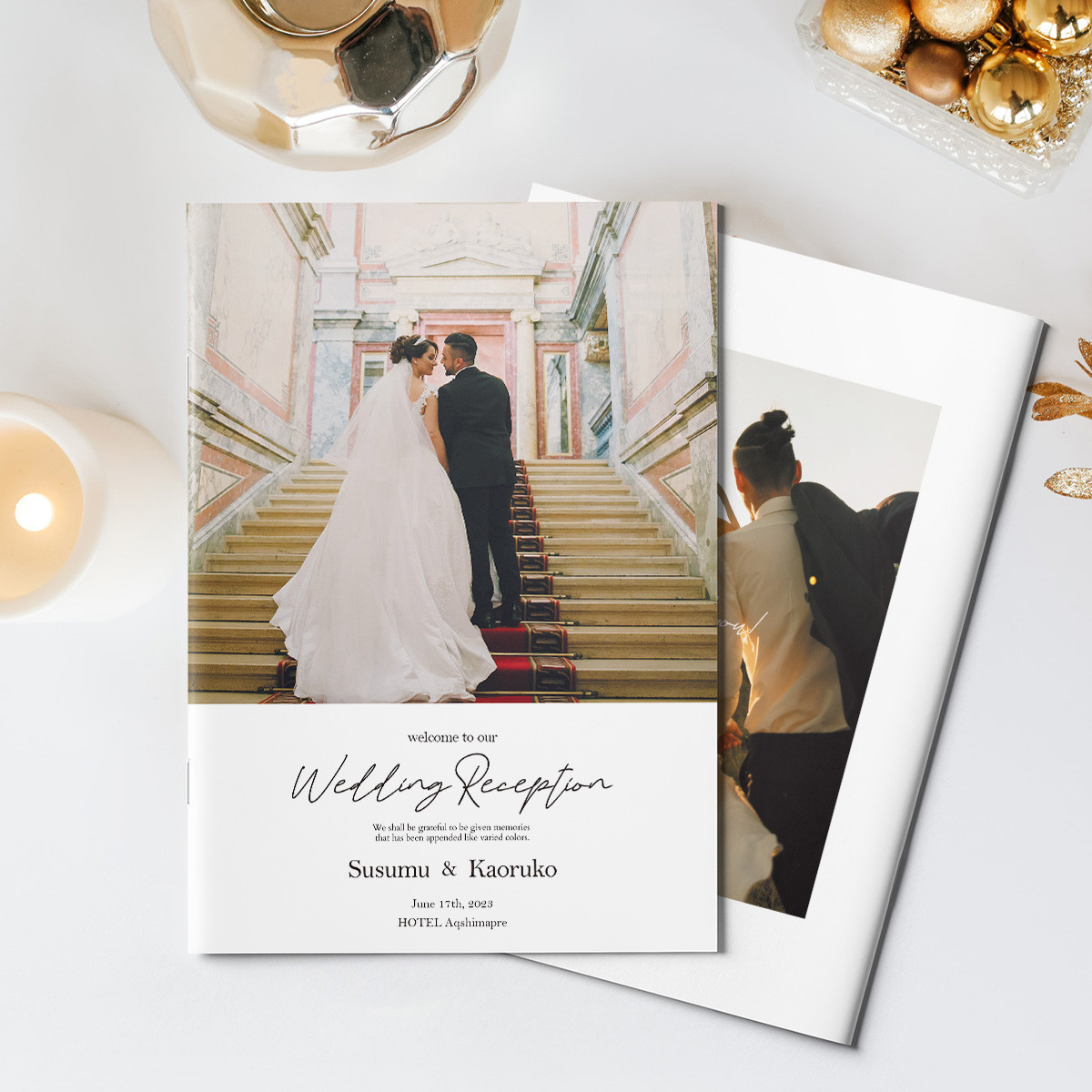 プロフィールブック【デザイン01】