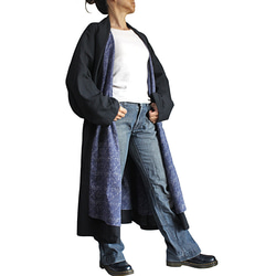 岡山デニム　上質コート　エルボパッチ RATA❤️長さと3Lサイズも選べる❣️優秀デニムコート❤️エルボー