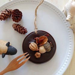 森の木の実チョコケーキのサシェ キャンドル・キャンドルホルダー