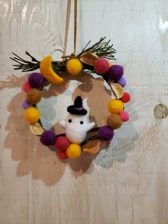 羊毛フェルト ハロウィン Xmas オーナメント 飾り 誕生日 保育 クリスマス