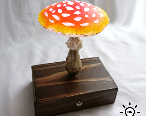 ベニテングタケのシンプルランプ28 スタンドライト・テーブル