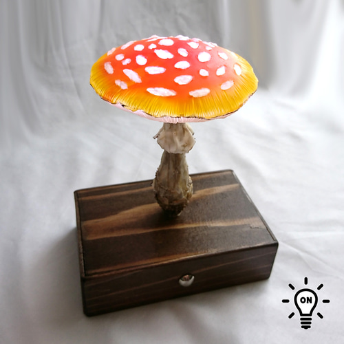 ベニテングタケのシンプルランプ28 スタンドライト・テーブル