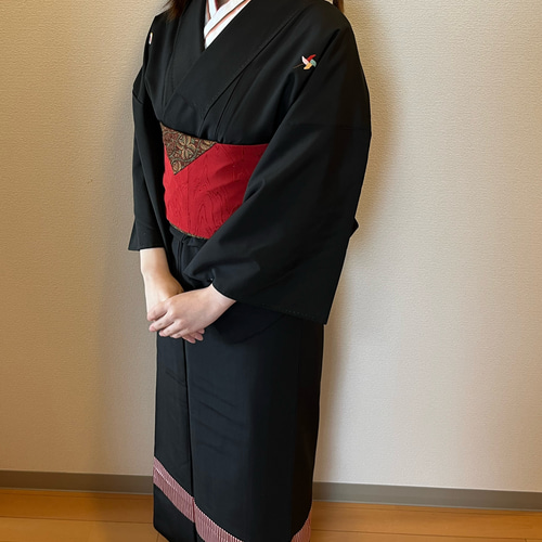 未使用品 正絹 夏冬セット 喪服 帯 4セット 和装 着物 リメイク用 正絹 喪夏帯 冬帯セット レンタルよりもお得 弔事 喪服帯