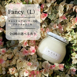 Fancy（ 芯なし） ソイキャンドル　アロマ キャンドル　空気清浄　 1枚目の画像