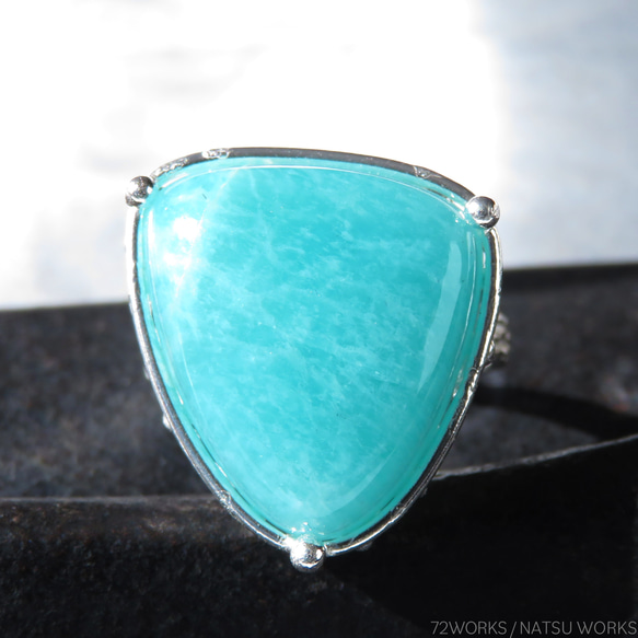 アマゾナイトリング / Amazonite Ring 2枚目の画像