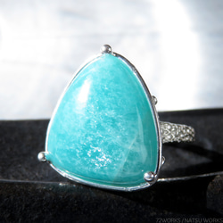 アマゾナイトリング / Amazonite Ring 1枚目の画像