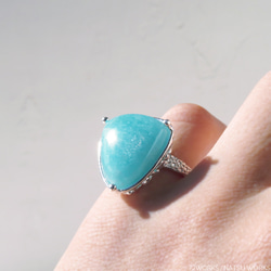 アマゾナイトリング / Amazonite Ring 5枚目の画像