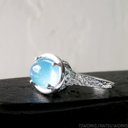 アクアマリン リング / Aquamarine Ring 。 2枚目の画像