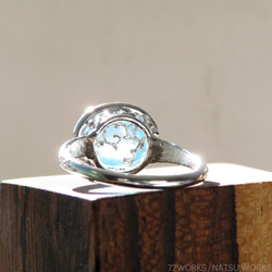 アクアマリン リング / Aquamarine Ring 。 6枚目の画像