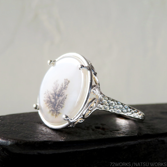 デンドリティック アゲートリング / Dendritic Agate Ring 。 2枚目の画像