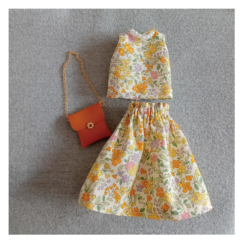 リカちゃん ハンドメイド 服 3点セット その他人形 いちご 通販
