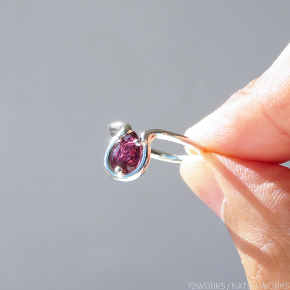 ピンクトルマリン リング / Pink Tourmaline Ring ʊ 7枚目の画像