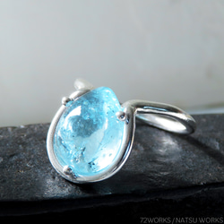 ブルートパーズ リング / Blue Topaz Ring ʊ 1枚目の画像